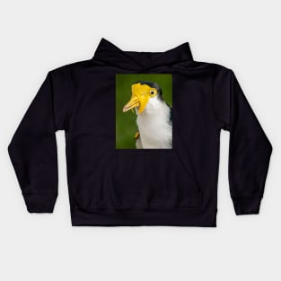 Australian Masked Lapwing (Plover) Kids Hoodie